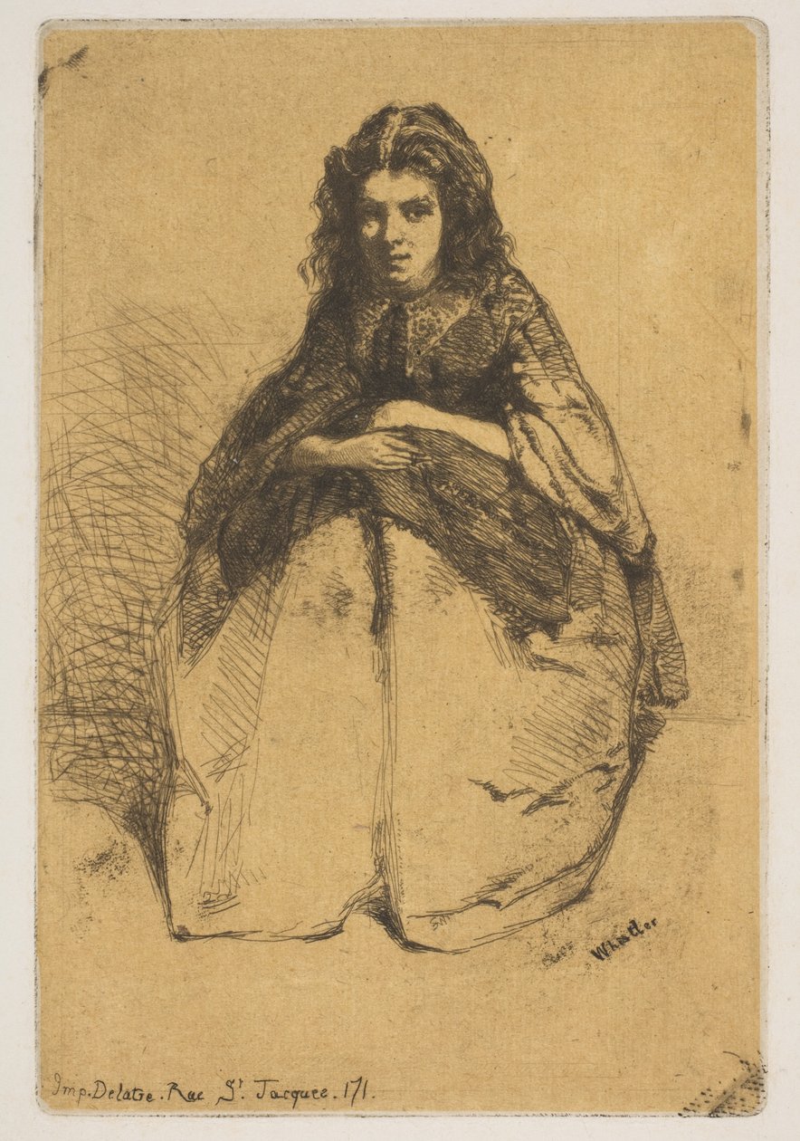 Fumette, 1858 da James Abbott McNeill Whistler