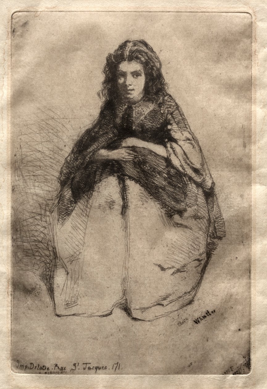 Fummette, 1858 da James Abbott McNeill Whistler