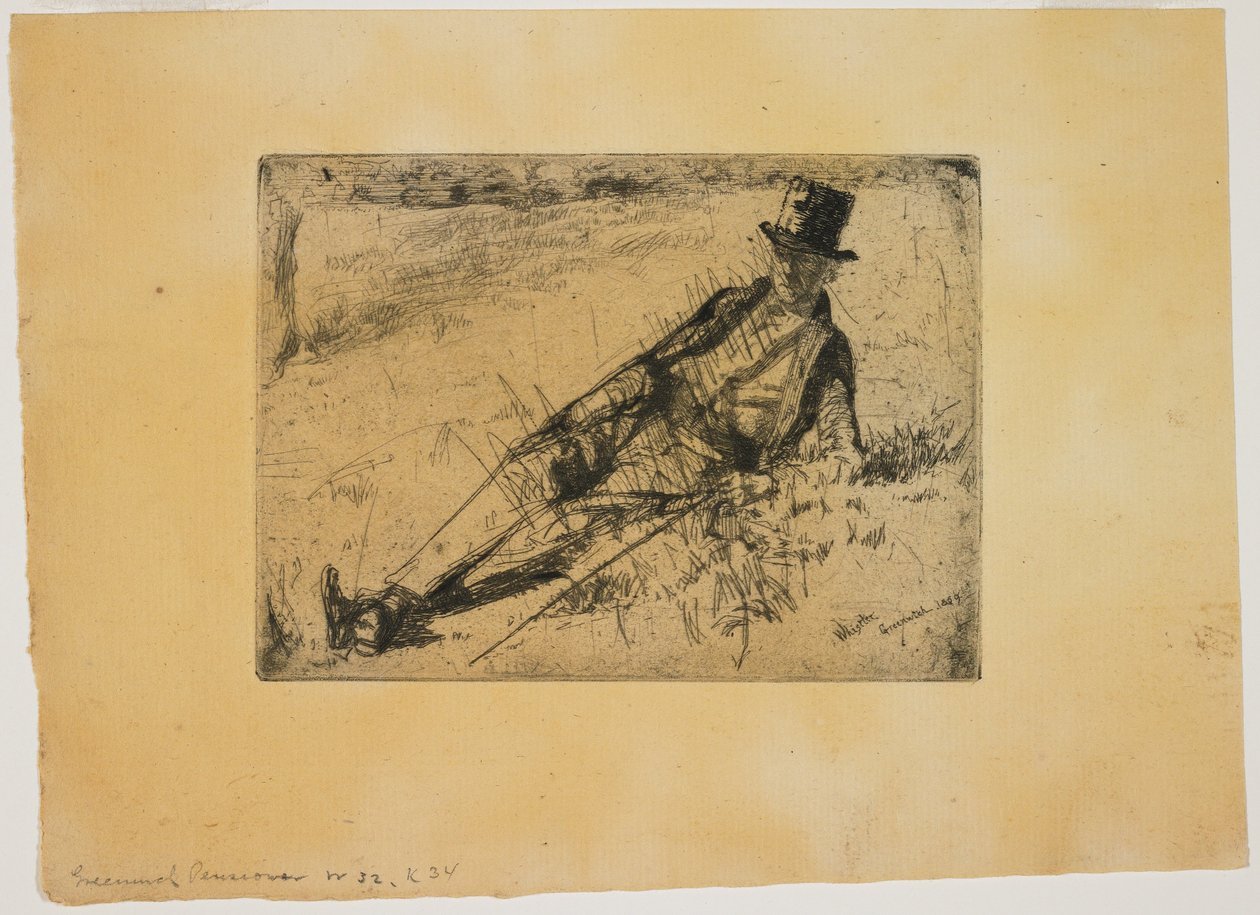 Greenwich-Pensionär da James Abbott McNeill Whistler