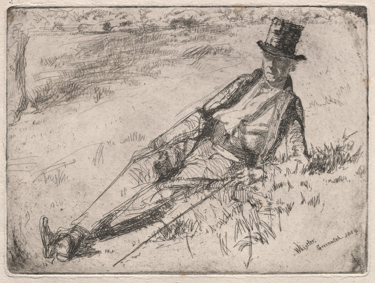 Pensionato di Greenwich, 1859 da James Abbott McNeill Whistler