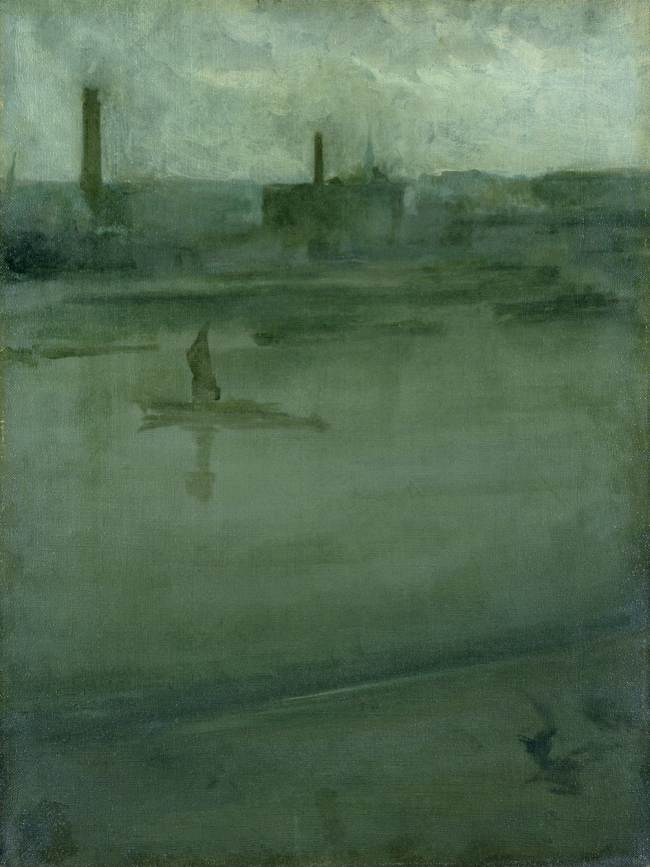 Grigio e Argento: Il Tamigi da James Abbott McNeill Whistler