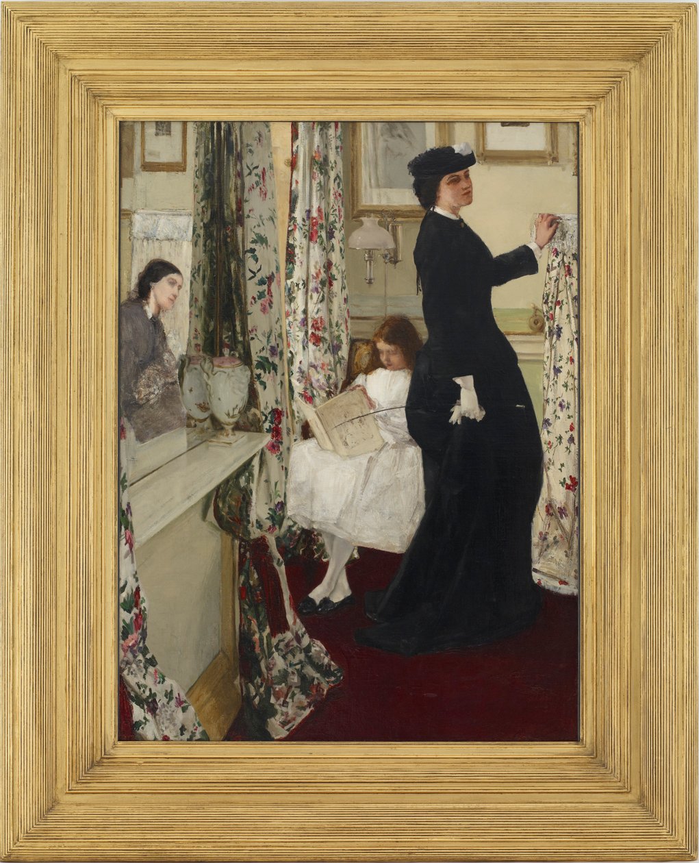 Armonia in Verde e Rosa: La Sala della Musica da James Abbott McNeill Whistler