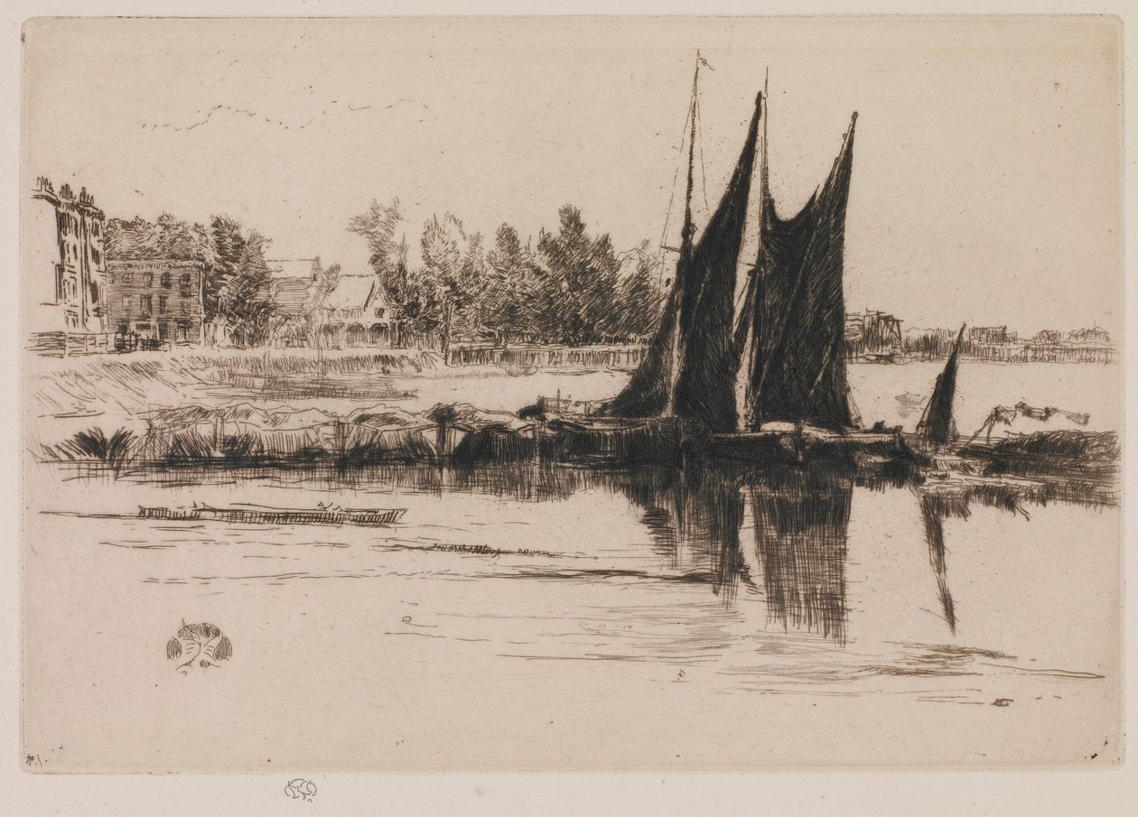 Hurlingham, 1879 da James Abbott McNeill Whistler