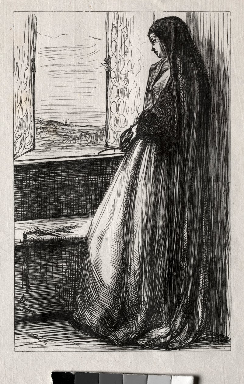 Illustrazione per il Conte Bruckhardt in Once a Week, 1862 da James Abbott McNeill Whistler