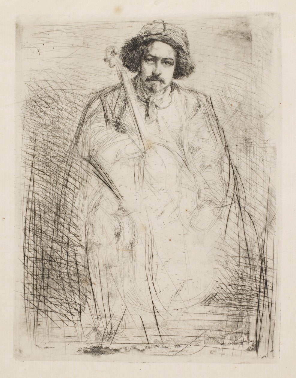 J. Becquet, scultore, 1859 da James Abbott McNeill Whistler