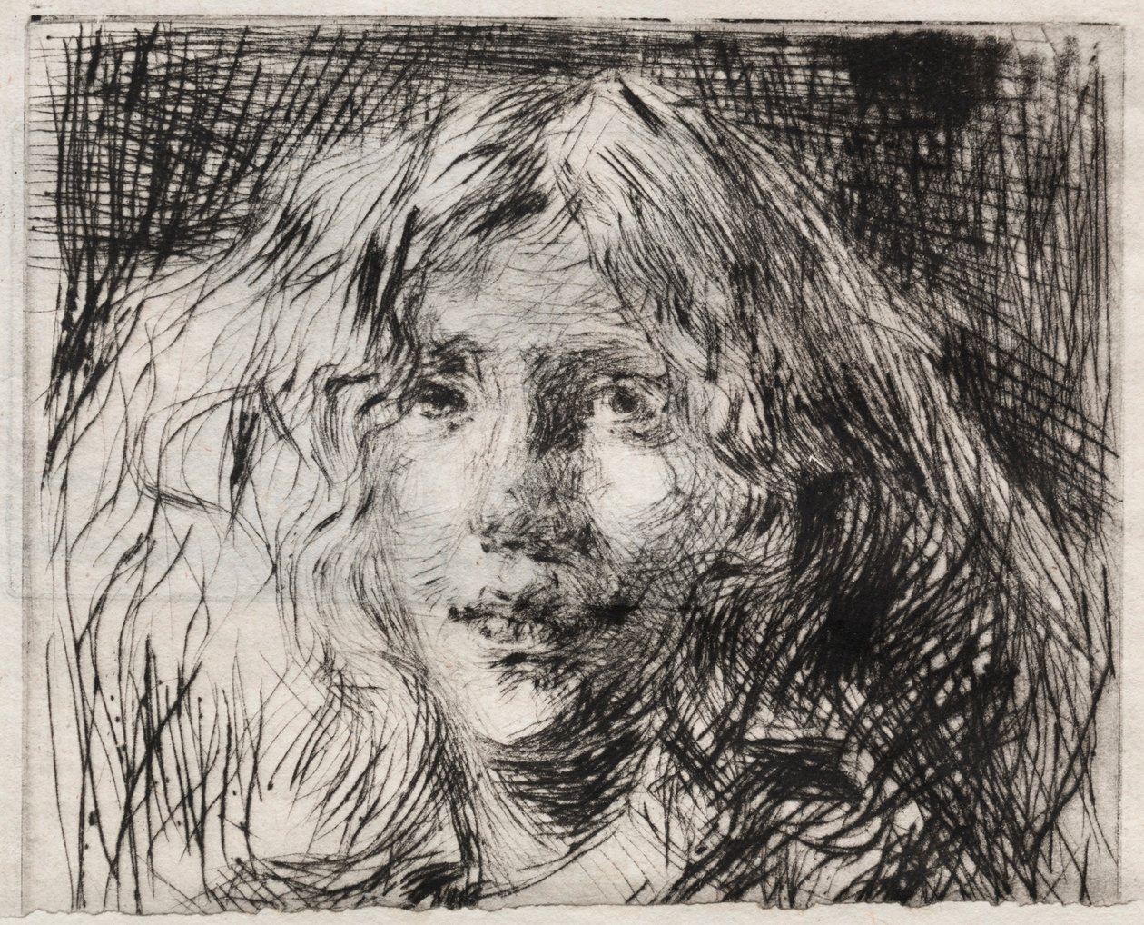 Joanna Hefferman, La Bella Irlandese, 1866 da James Abbott McNeill Whistler