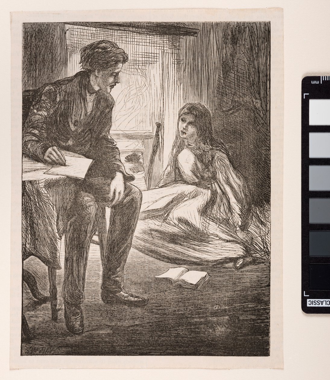 Kenneth e Lena Graeme, in "Il Sermone di Prova" da James Abbott McNeill Whistler