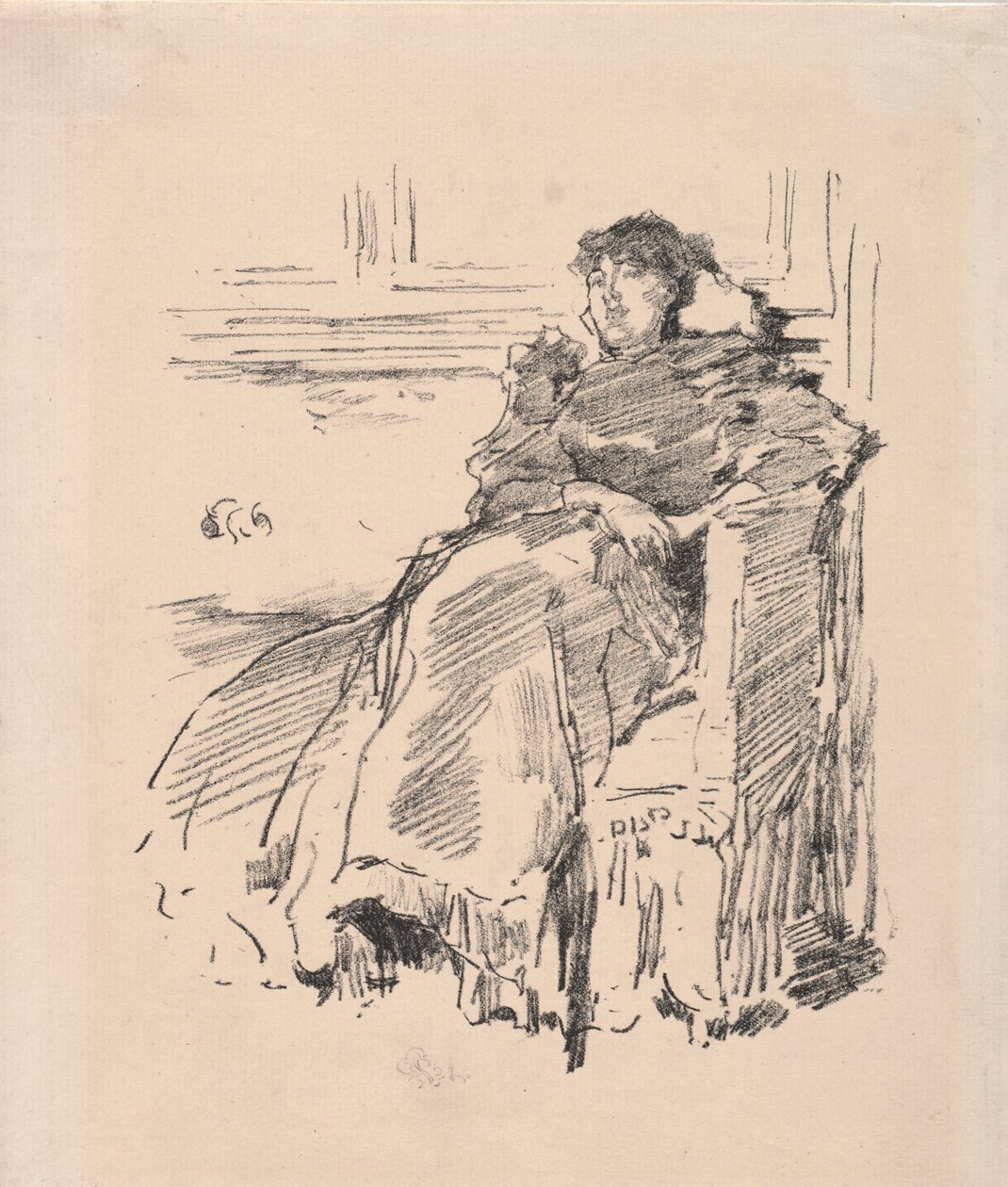 La Robe Rouge, 1894 da James Abbott McNeill Whistler