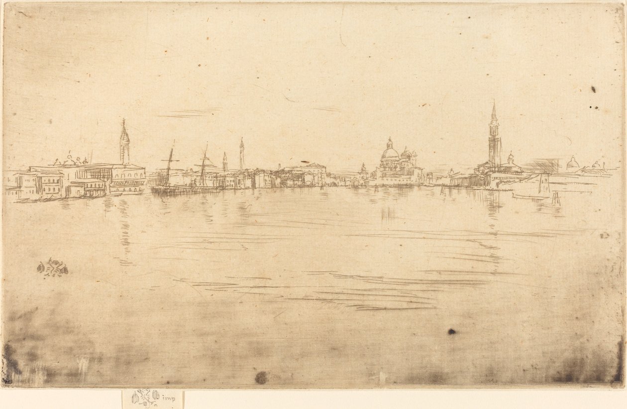 La Salute: Alba, 1879-1880 da James Abbott McNeill Whistler