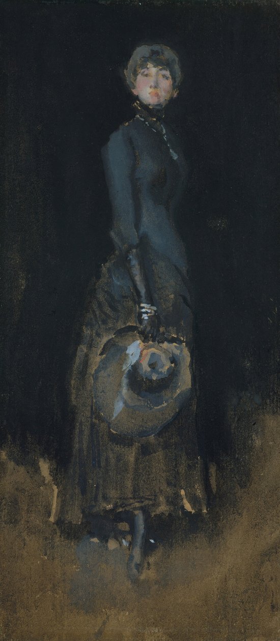 Signora in grigio, ca. 1883 da James Abbott McNeill Whistler
