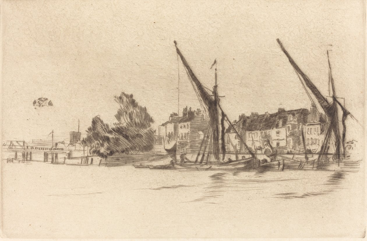 Case di Lindsey da James Abbott McNeill Whistler