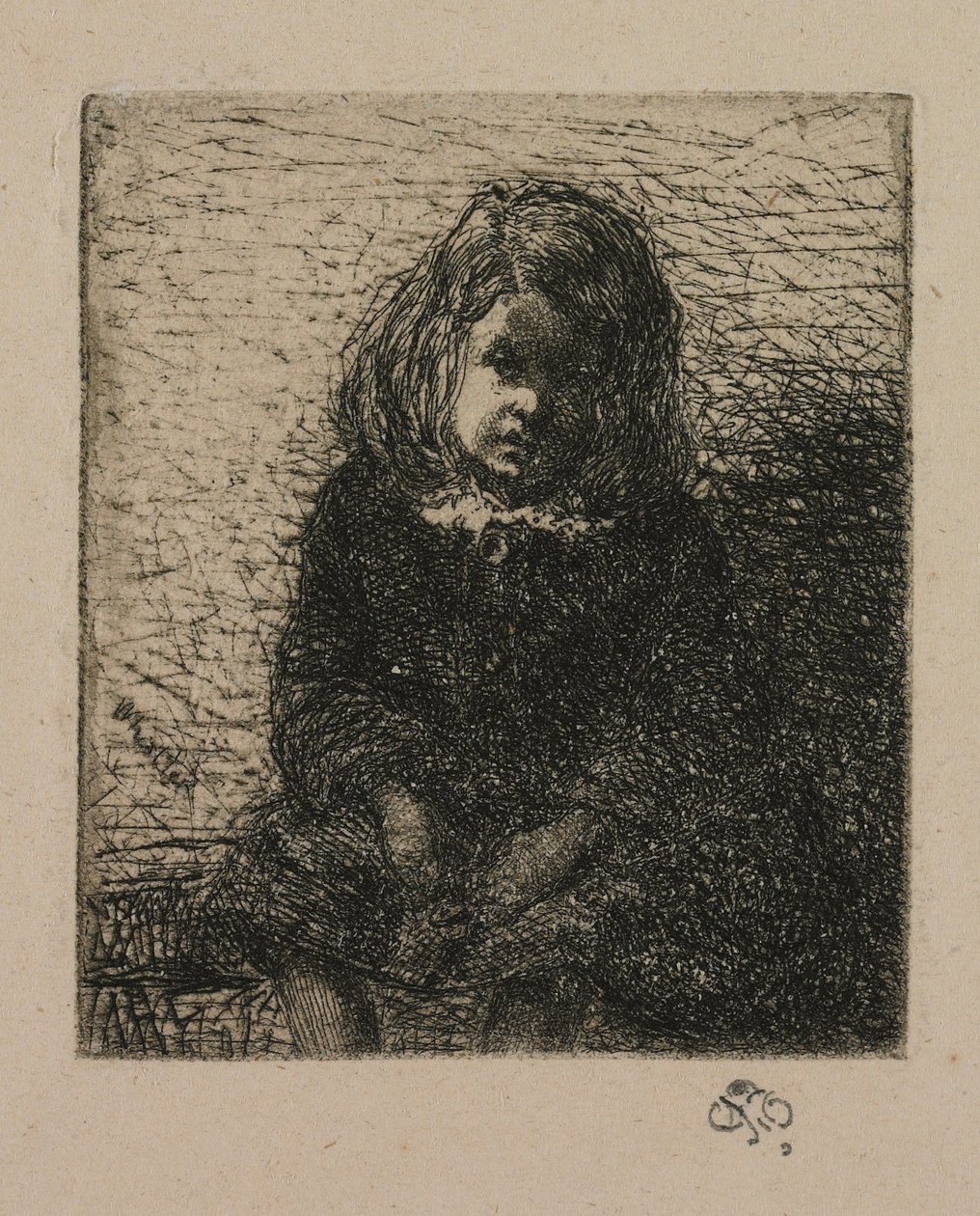 Piccolo Arthur da Dodici acqueforti dalla natura da James Abbott McNeill Whistler