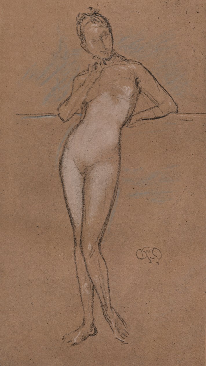 Piccolo nudo, c1888 da James Abbott McNeill Whistler
