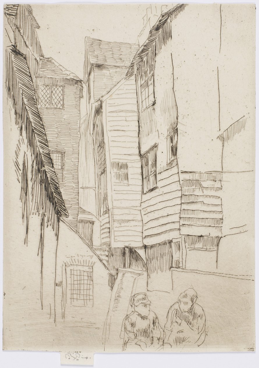 Little Smithfield, c.1877 da James Abbott McNeill Whistler