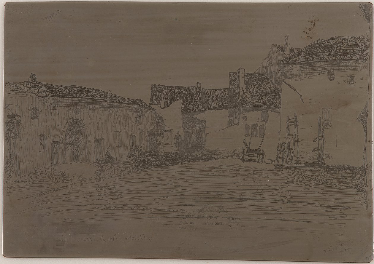 Liverdun. Una delle dodici incisioni dalla natura, 1858 da James Abbott McNeill Whistler