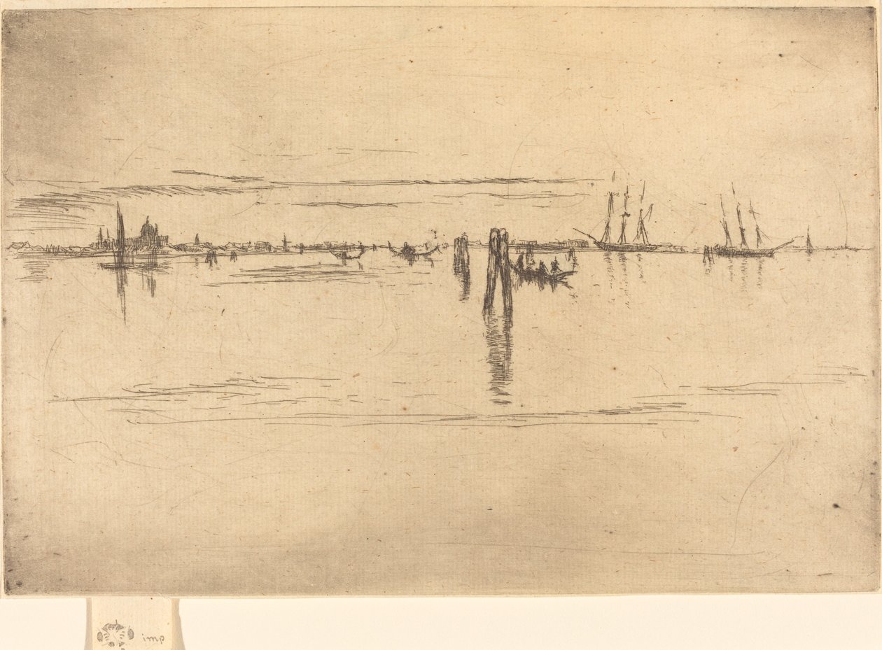Laguna lunga da James Abbott McNeill Whistler