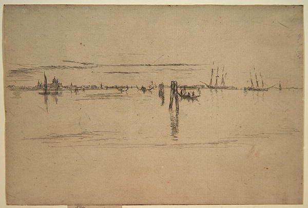 Laguna lunga, c.1879-80 da James Abbott McNeill Whistler