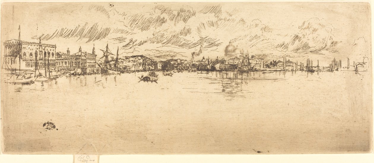 Lunga Venezia da James Abbott McNeill Whistler