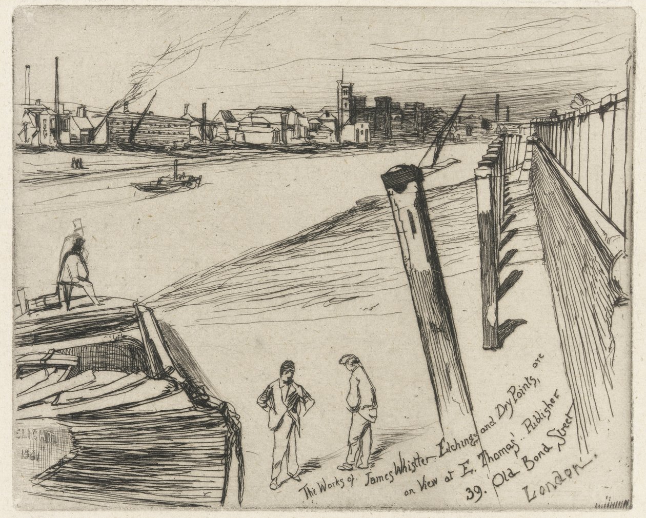 Millbank, 1861 da James Abbott McNeill Whistler