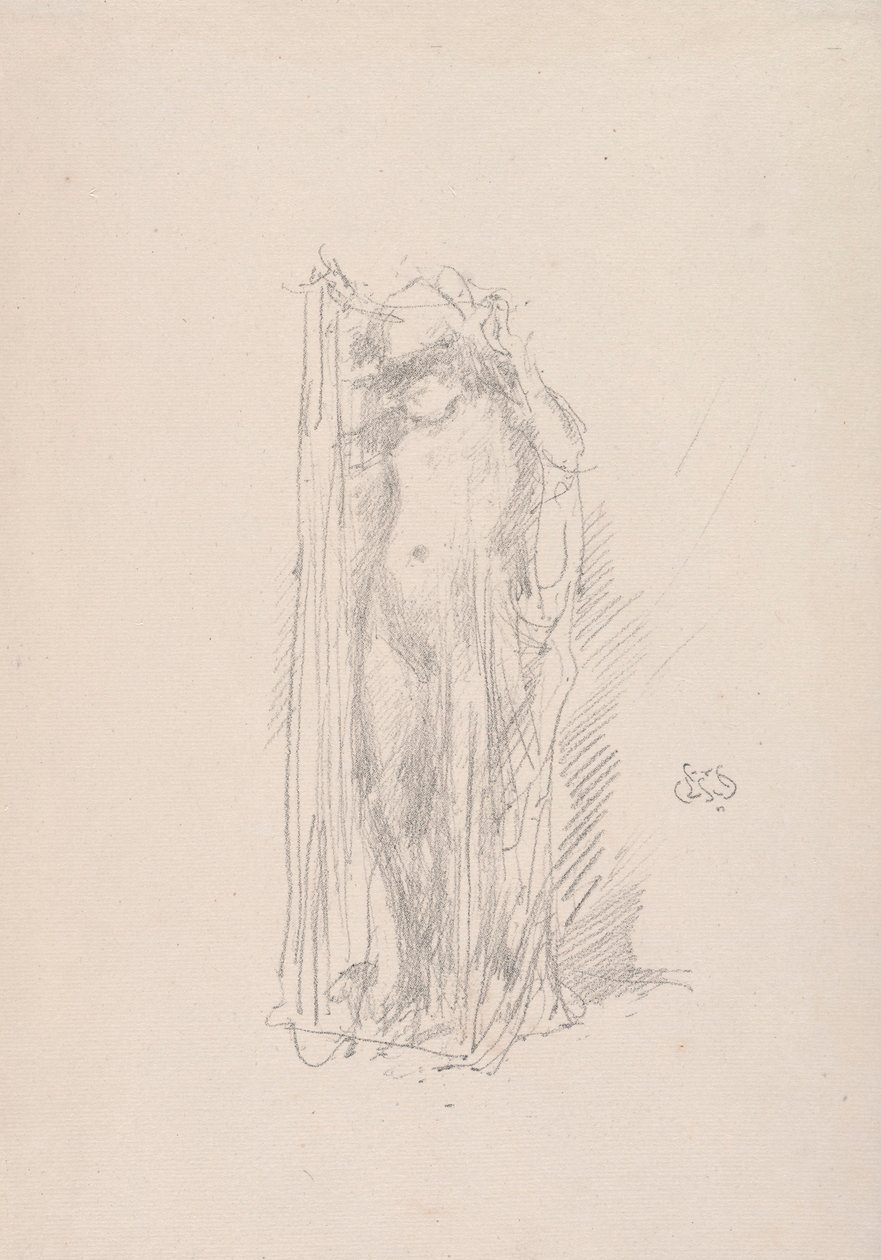 Modello Draping da James Abbott McNeill Whistler