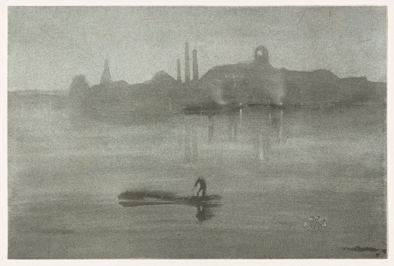 Notturno, 1878 da James Abbott McNeill Whistler
