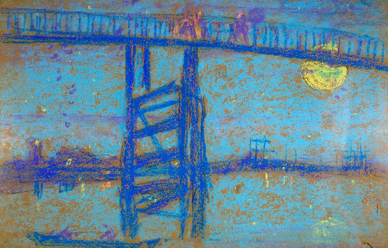 Notturno: Battersea Bridge da James Abbott McNeill Whistler