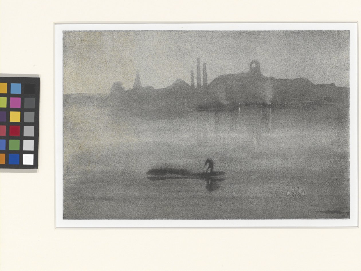 Notturno: Il Tamigi a Battersea da James Abbott McNeill Whistler