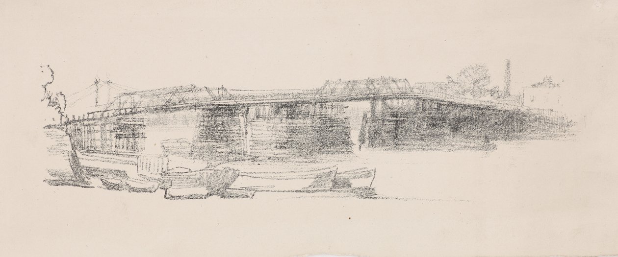 Vecchio ponte di Battersea, n. 2 da James Abbott McNeill Whistler