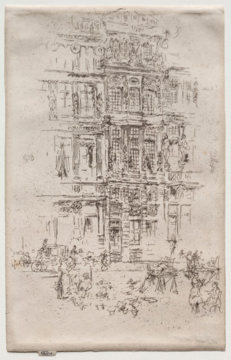 Palazzi, Bruxelles da James Abbott McNeill Whistler
