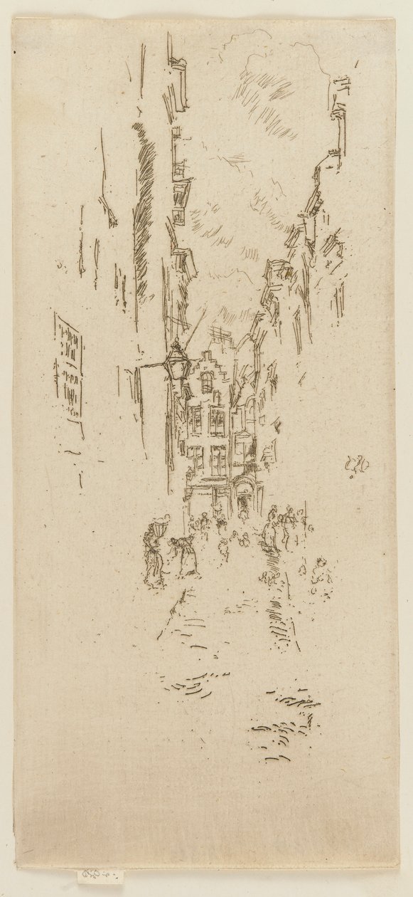 Petite Rue des Bouchers da James Abbott McNeill Whistler