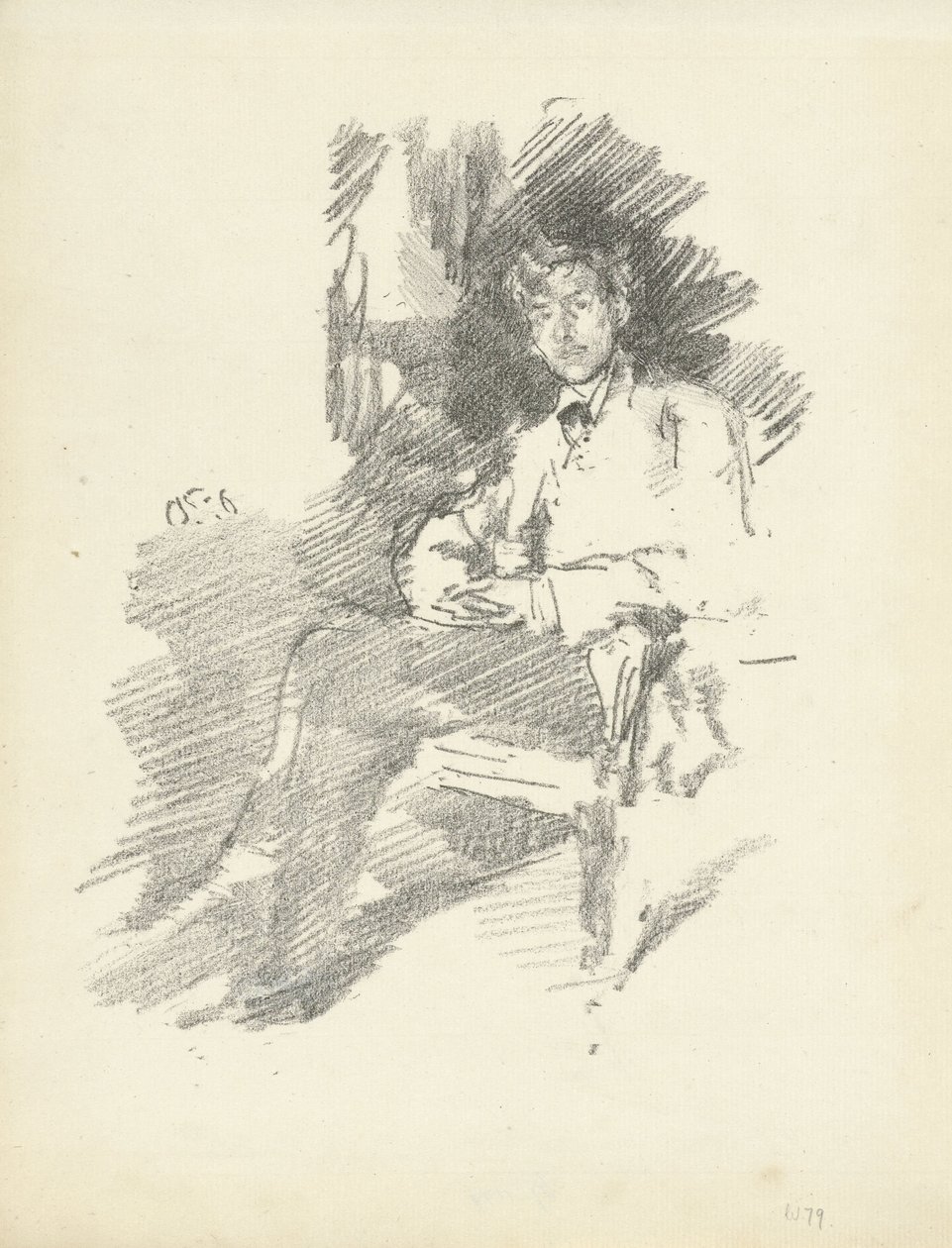 Ritratto di Walter Sickert da James Abbott McNeill Whistler