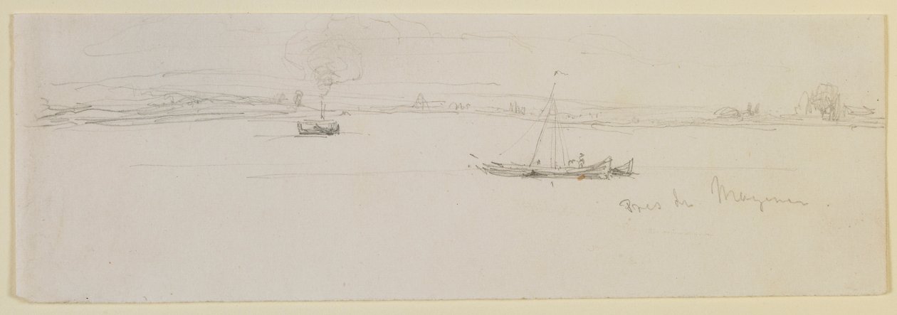 Presso Magonza, 1858 da James Abbott McNeill Whistler