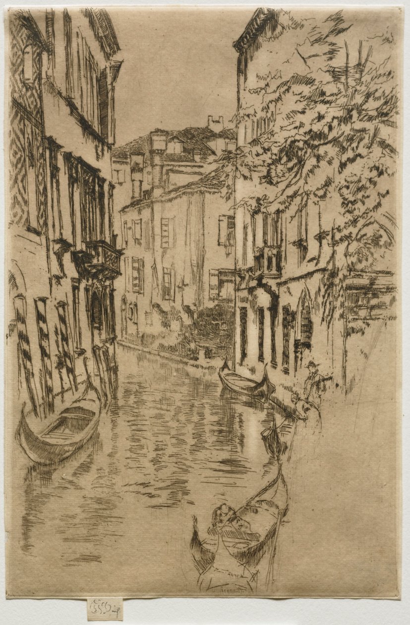 Canale tranquillo da James Abbott McNeill Whistler
