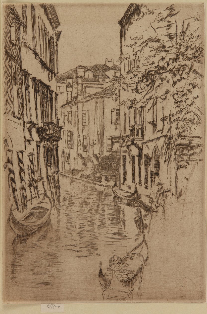 Canale Tranquillo da James Abbott McNeill Whistler