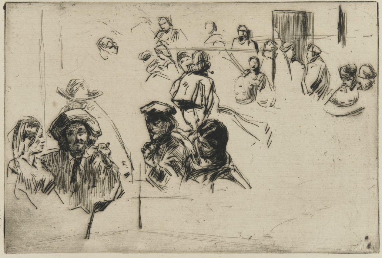 Ratcliffe Highway, 1861 da James Abbott McNeill Whistler