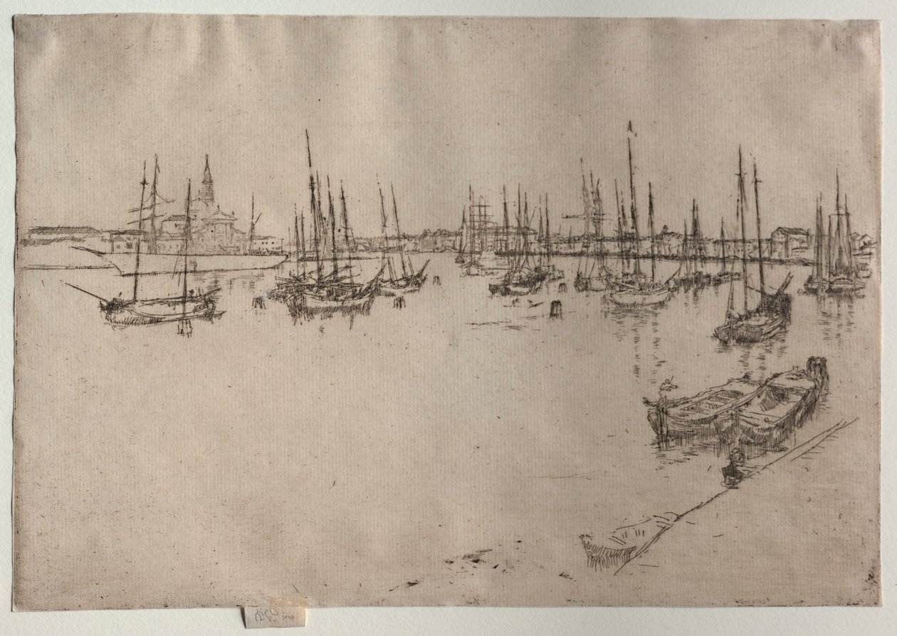 San Giorgio, Venezia, 1886 da James Abbott McNeill Whistler