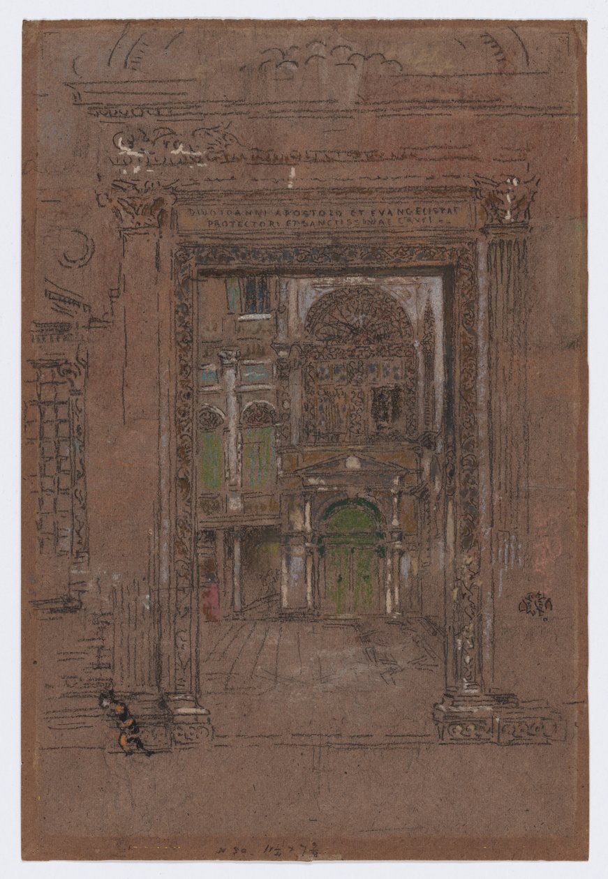 San Giovanni Apostolo ed Evangelista da James Abbott McNeill Whistler