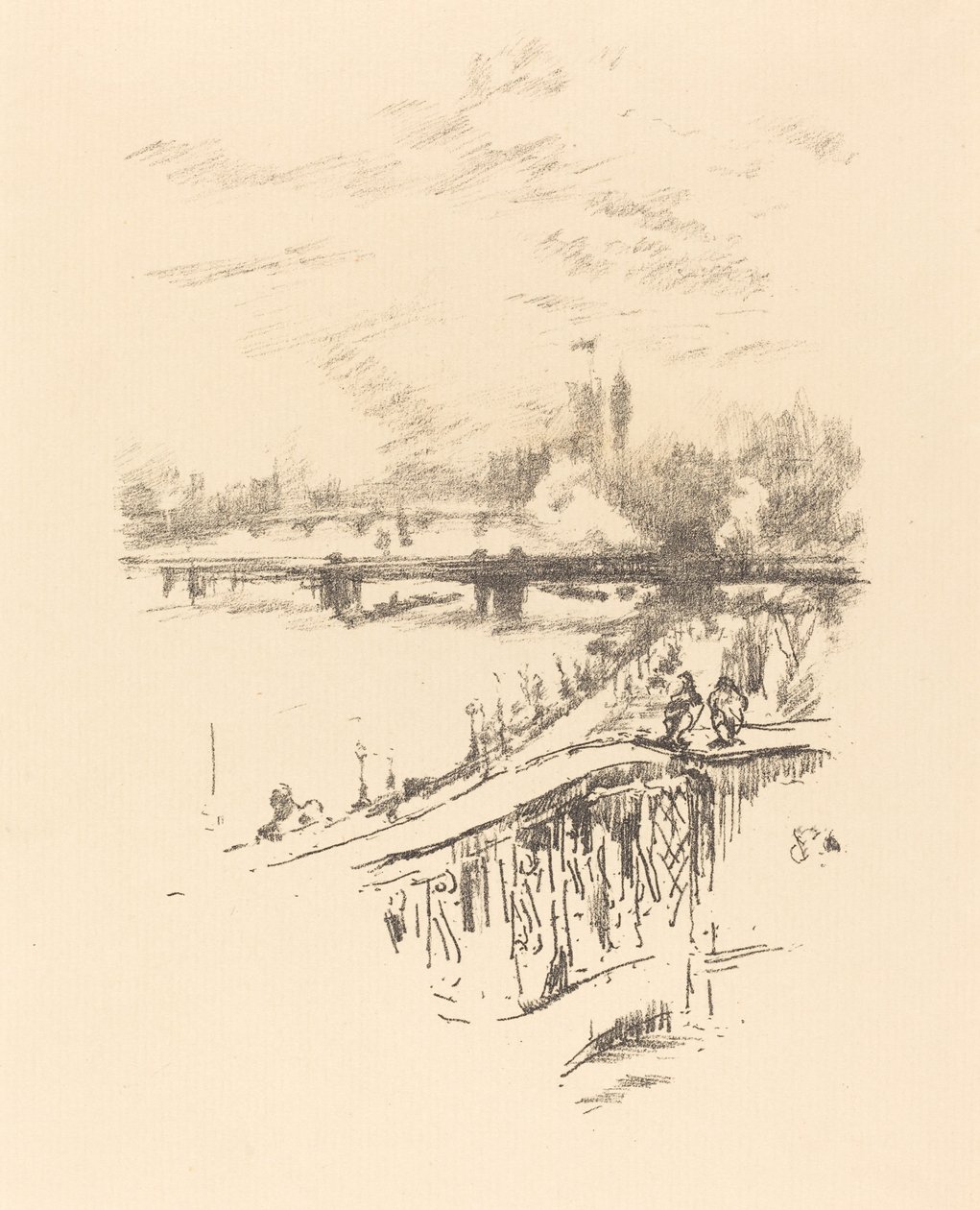 Piccioni di Savoia, 1896 da James Abbott McNeill Whistler