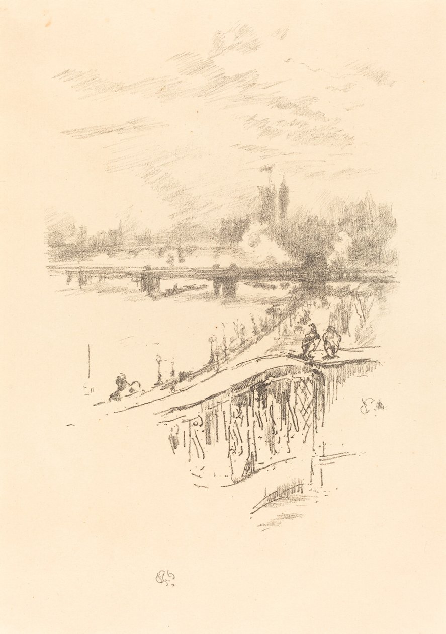 Piccioni di Savoia, 1896 da James Abbott McNeill Whistler