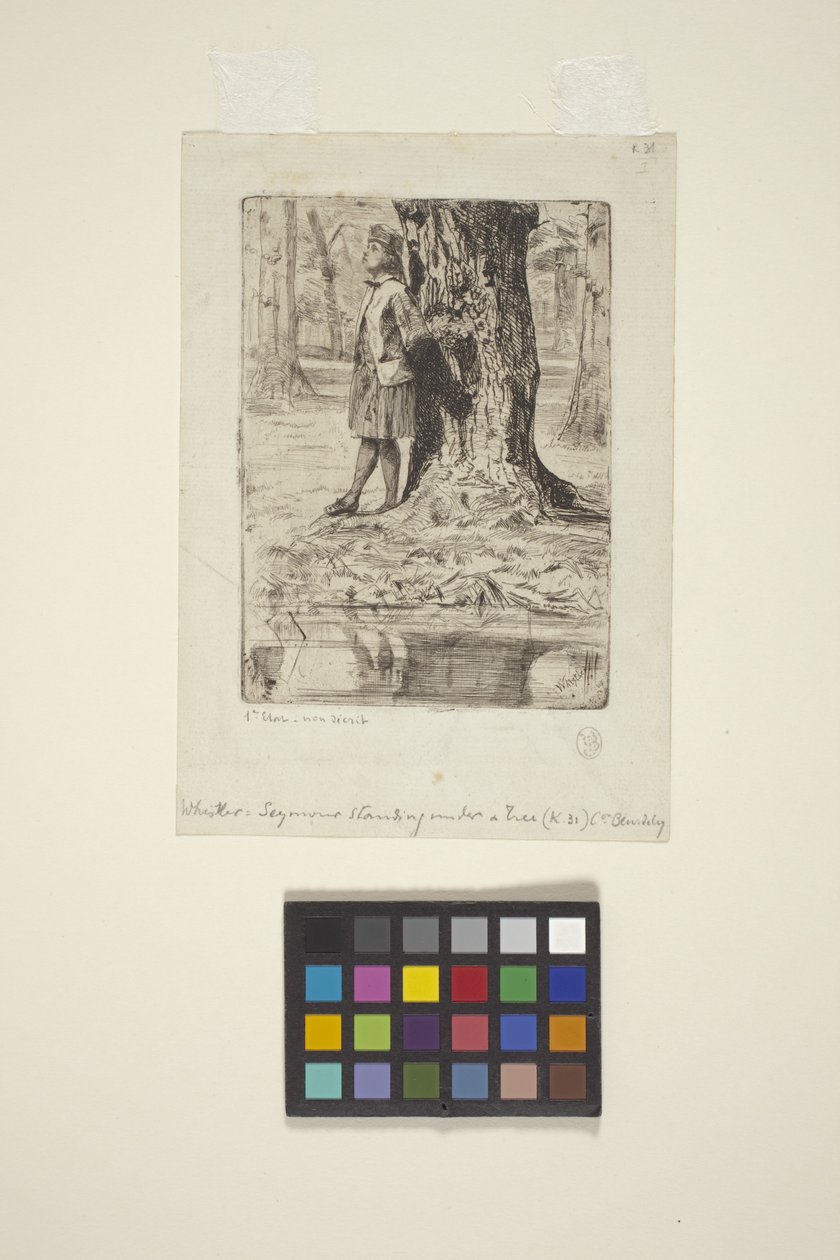 Seymour Sotto un Albero da James Abbott McNeill Whistler