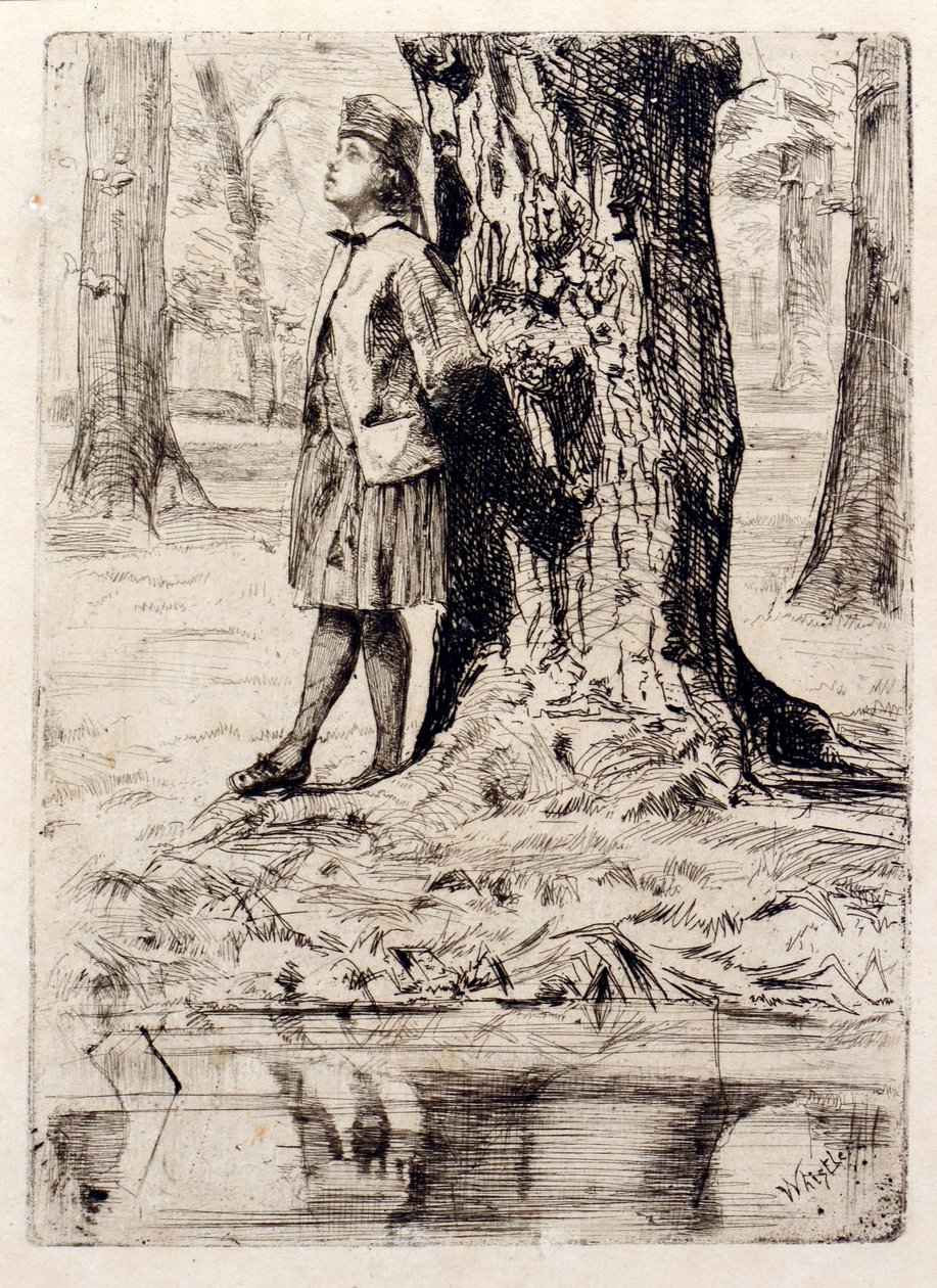 Seymour sotto un albero da James Abbott McNeill Whistler