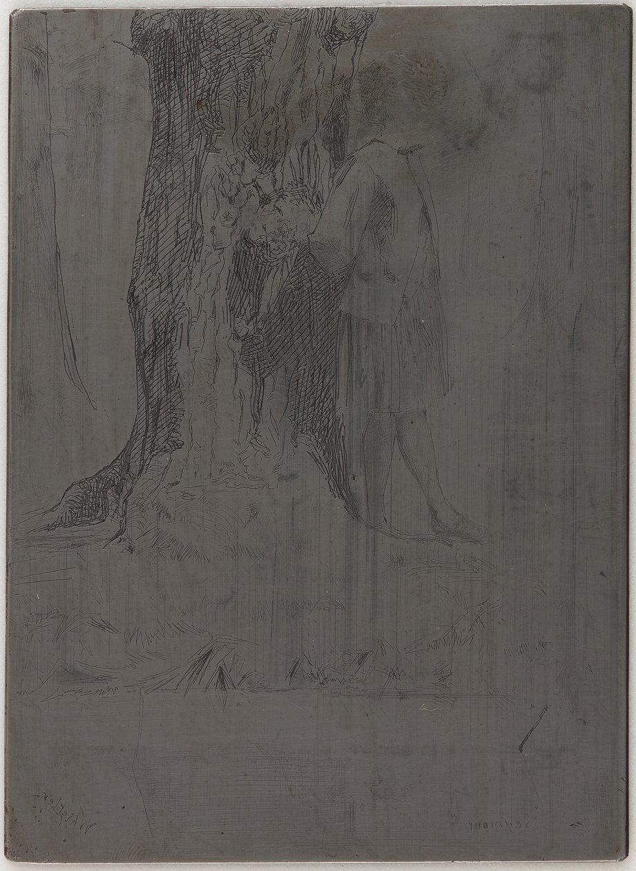 Seymour sotto un albero, 1859 da James Abbott McNeill Whistler