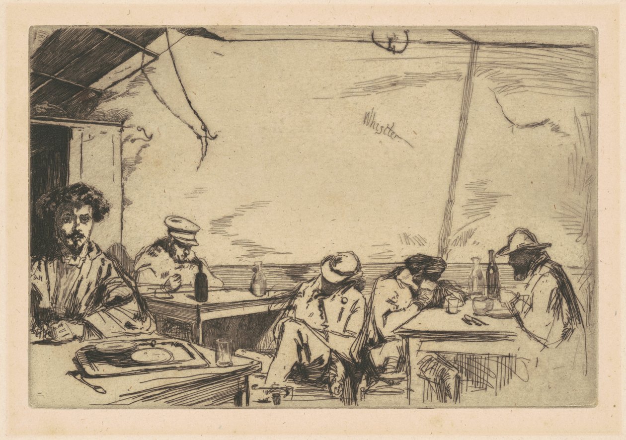 Soupe à Trois Sous, 1859 da James Abbott McNeill Whistler