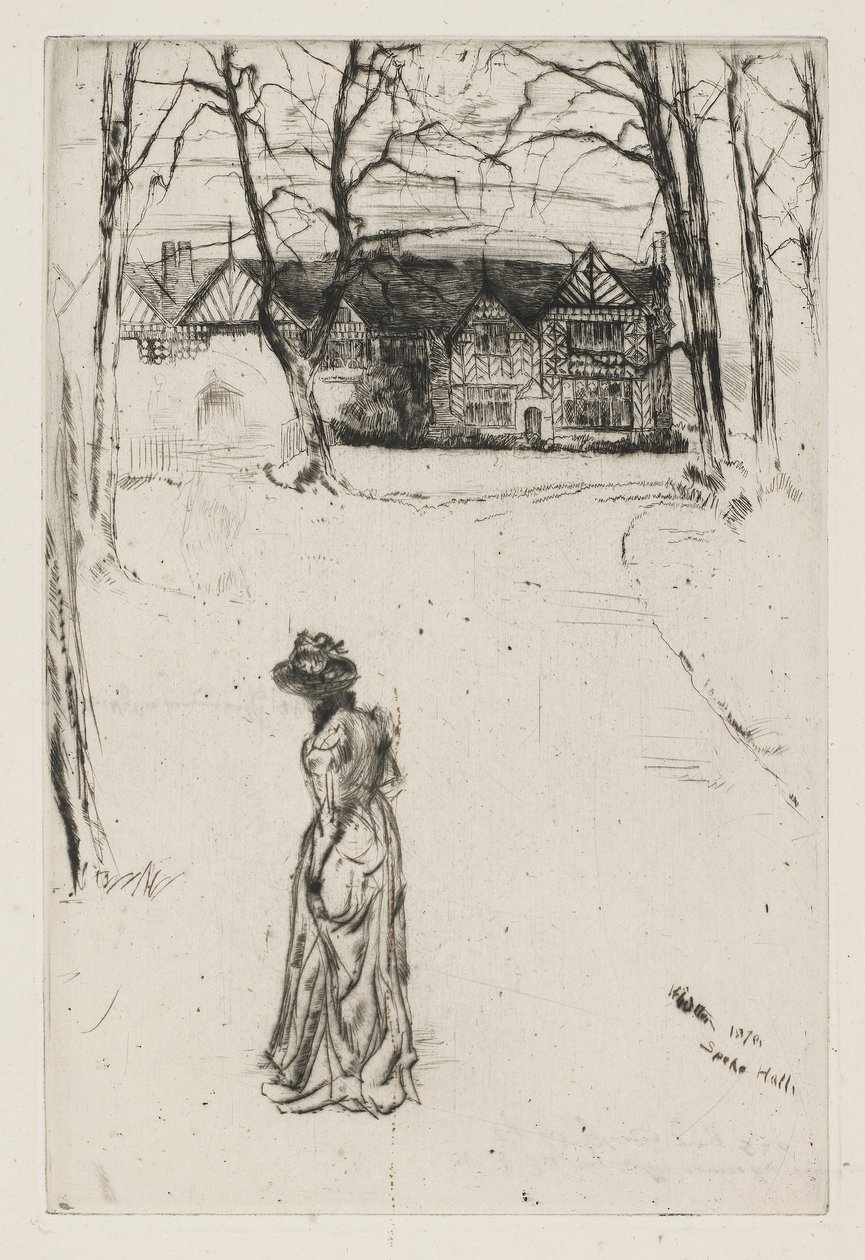 Speke Hall, No. 1, 1870 da James Abbott McNeill Whistler