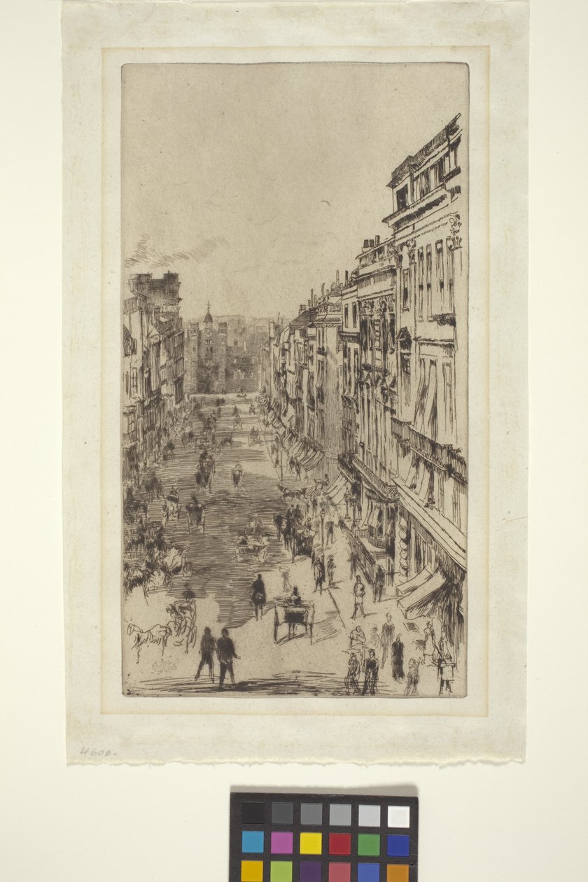 Via St. James da James Abbott McNeill Whistler