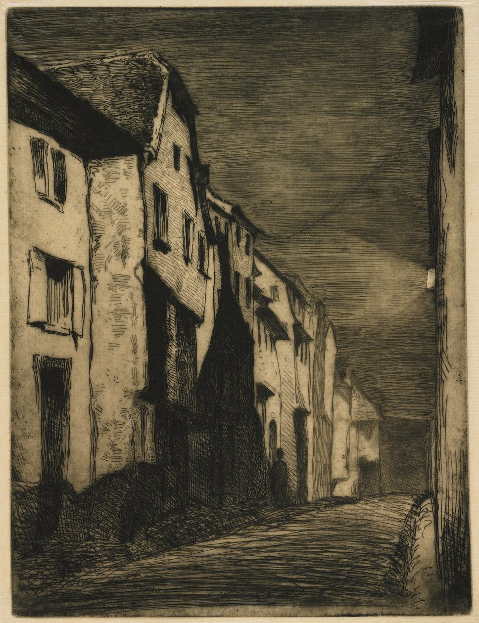 Via a Saverne da James Abbott McNeill Whistler