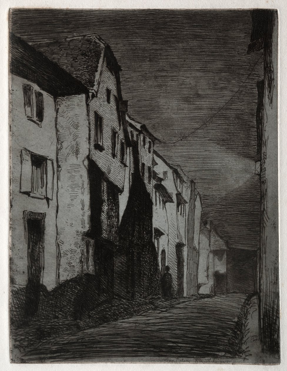 Strada a Saverne da James Abbott McNeill Whistler
