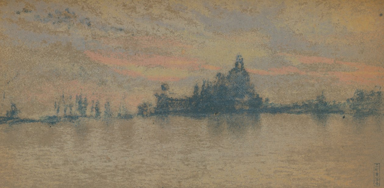 Tramonto: Venezia, c1880 1903-1904 da James Abbott McNeill Whistler