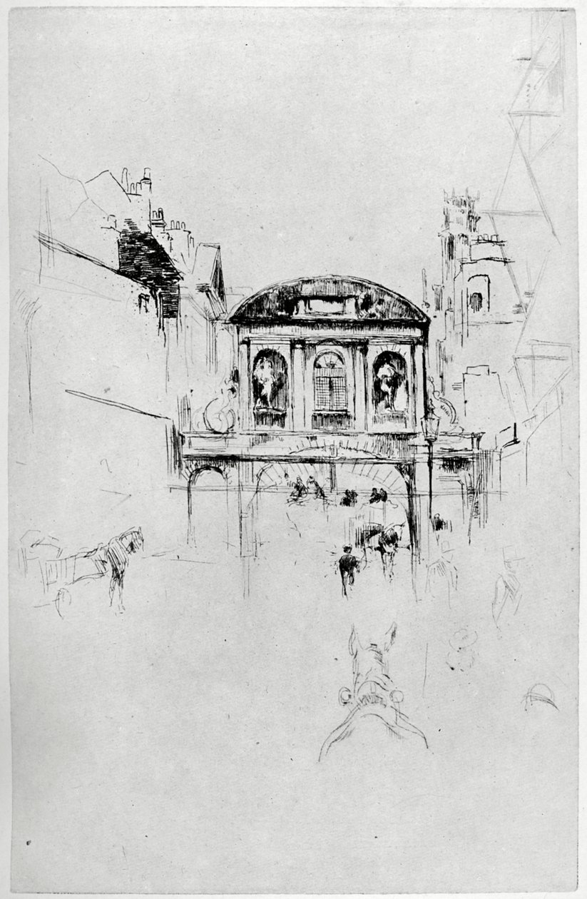 Temple Bar da James Abbott McNeill Whistler