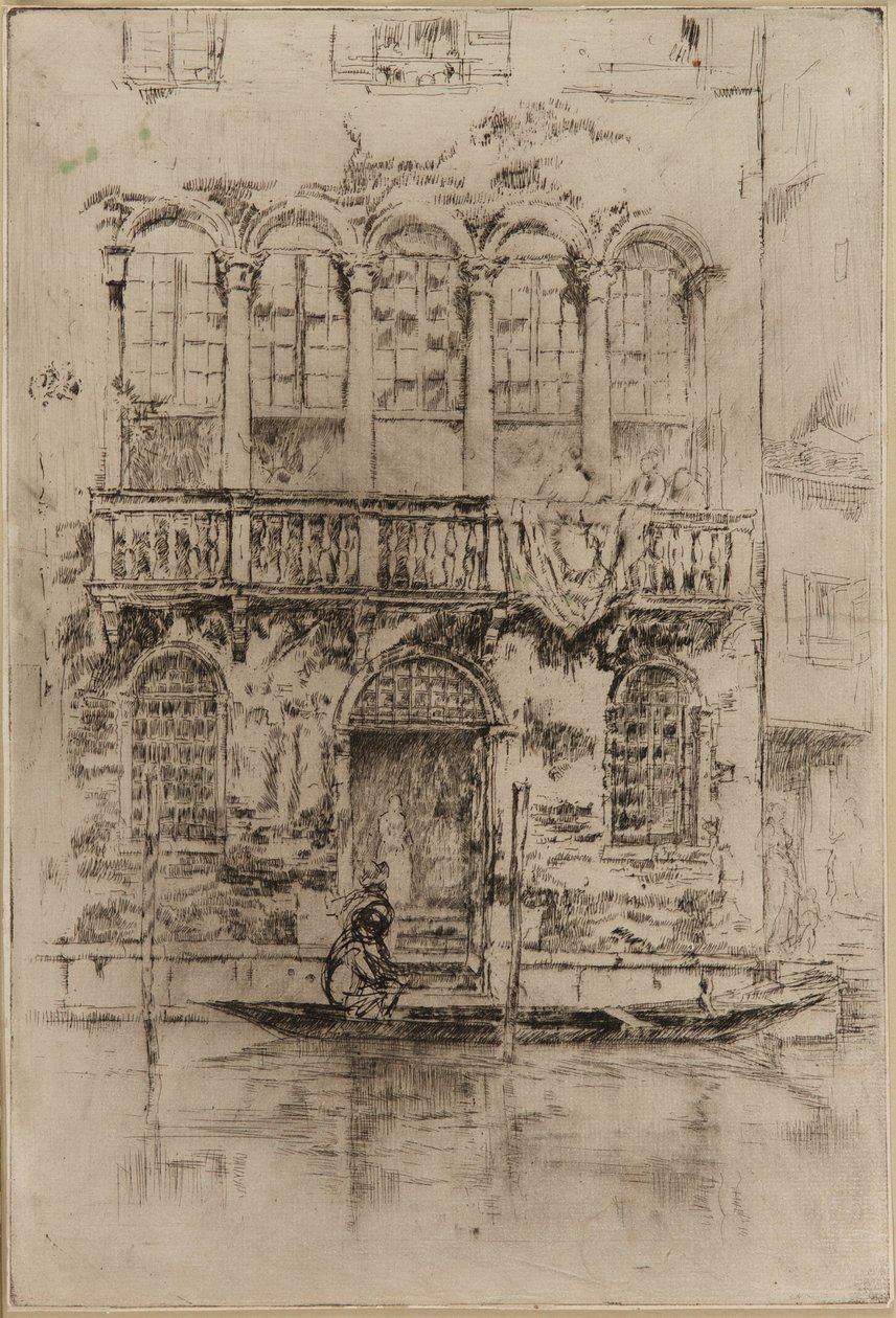 Il Balcone, 1879-1880 da James Abbott McNeill Whistler